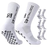 3 Paare Fußballsocken Rutschfeste Sportsocken 40-44 Anti Rutsch Grip...