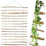 VOSS.garden Rankhilfe Rankgitter 100x200cm Staketen Haselnuss Holz...