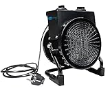 Güde 85178 Keramik Heizlüfter GH 2000 K (2000 W, 2 Heizstufen 1000/2000...