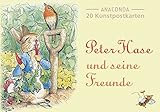 Postkarten-Set Peter Hase: 20 Kunstpostkarten aus hochwertigem Karton. ca....