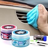 ToysButty 2er-Pack Auto Innenraum Reiniger Gel, Reinigungknete Auto...