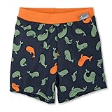 Sterntaler Baby - Jungen Badeshort Kurz Wale Badehose, Marine, 98/104 EU