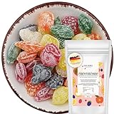 Saliamo | 200g Frucht Bonbons - Edelfrucht Mischung - Retro Fruchtbonbons -...