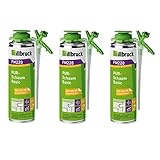 SET illbruck 3x FM220 PUR Montageschaum Pistolenschaum Dosen á 500ml zur...