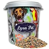Lyra Pet® | 10 kg Nymphensittichfutter Großsittichfutter + 30 L Tonne |...