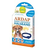 ARDAP Zecken- & Flohschutzhalsband für Hunde bis 25kg - Bis zu 4 Monate...