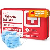 PURAHELP KFZ Verbandstasche nach aktueller Norm 2024 DIN 13164 (StVO...