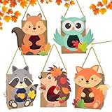 Laternen Bastelset, 5 Stück DIY Laterne Kinder, St Martin Laterne Basteln...