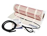 CALORIQUE Elektrische Heizkabelmatte – 1,0m² – Sparsame Elektrische...