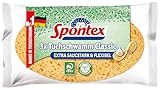 Spontex Tuchschwamm Classic, super saugstarke Tuchschwämme, universell...