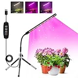 COKOLILA Pflanzenlicht mit Ständer für Zimmerpflanzen, höhenverstellbar...