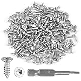 150 Stück Selbstschneidende Edelstahl Torx-Schrauben, M3*10mm Senkkopf...