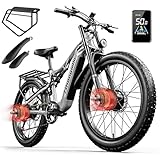 Shengmilo S600 Elektro-Mountainbike für Erwachsene Doppelmotor, 26 Zoll...