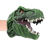 Dinosaurier-Handpuppe – weiches, Flexibles Gummimaterial, realistisches...