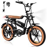 EVERCROSS EK30 Elektrofahrrad für Erwachsene, 20' x 4.0 Fette Reifen E...