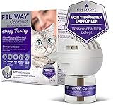 FELIWAY® Optimum Start-Set | Anti Stress Katze | Verdampfer für Steckdose...