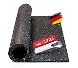 BAUHELD® Antivibrationsmatte Waschmaschine 60x60 x 0,6cm [1 Stück] -...