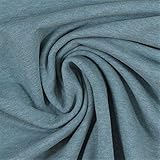 French Terry meliert Maike von Swafing- Meterware- 0,25 m - Uni - Öko-Tex...