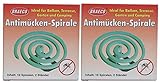 Braeco Antimücken-Spirale 2er Pack | 2 x 10 Stück | Insektenspirale |...