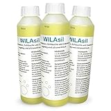 WILAsil 3 Flaschen à 250ml CPAP Maskenreiniger Silikonreiniger - für...