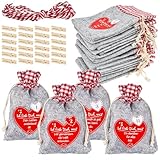 HEKOBAG 24 Stück Adventskalender zum Selbst Befüllen Weihnachtskalender...