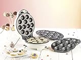 Rosenstein & Söhne Cake Pop Maker 3 in 1: 3in1-Donut-, Cupcake- und...