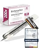 200x Milienlanzetten, Lanzette, sterile spitze Kosmetex Blutlanzette,...