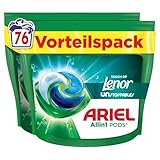 Ariel Waschmittel All-in-1 PODS 76 Waschkapseln, Touch of Lenor...