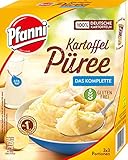 Pfanni Kartoffelpüree mit entrahmter Milch Komplett, 3 x 3 Portionen, 3 x...