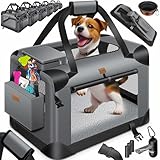 Lovpet® Transportbox Hund Katze Transporttasche XXXL 102x69x69cm |...