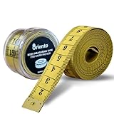 Oriento Maßband für Körper 150 cm/60 Zoll – Doppelseitiges Flexibles...