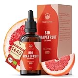 Bio Grapefruitkernextrakt Tropfen - 3000mg Grapefruit Extrakt/Tag - mit...