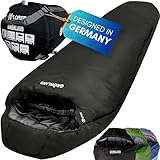 EXPLORER® GRÖNLAND Schlafsack -23°C -5°C [350GSM] 3-4 Jahreszeiten...