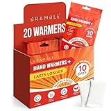 BRAMBLE 20 Handwärmer Wiederverwendbar (10 Doppelpackungen, 8 Stunden...