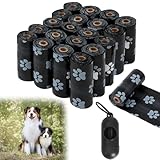 Miayical Hundekotbeutel 300 Tüten/20 Rollen, Auslaufsichere Kotbeutel mit...