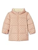 Petit Bateau Mädchen Puffy Jacke, Beige Vintage / Mehrfarbig, 3 Jahre