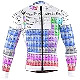 Buntes Periodensystem der Elemente, Herren-Fahrradtrikot, Reit-Shirt,...