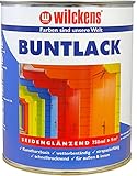 Wilckens Kunstharz Buntlack für Innen und Außen, seidenglänzend, 750 ml,...