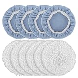 KieTeiiK 10-teiliges Auto Polierpad Abdeckungen Konzentrierte Wolle Und...