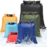 KUOGAS Dry Bag 6 Set wasserdichter Taschen – 1,5L 2,5L 3L 3,5L 5L 8L...
