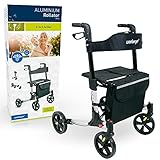 Weinberger leichter klappbarer Alu-Rollator all-Inclusive mit Tasche...