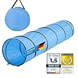 GOODS+GADGETS Hunde Agility Tunnel - Hundetunnel Spieltunnel Agilitytunnel...