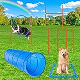 X XBEN Agility Set für Hunde, 5-teiliges Set Agility-Ausrüstung für...