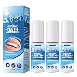 3 Artikel Zahnbleaching Gel, 18ml Sofortige Aufhellungsfarbe, Sofortige...