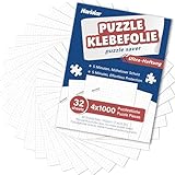 Nariolar Ultra-Haftung Puzzle Klebefolie, 32 Super Puzzlekleber zum Erhalt...