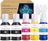Msudoku 580ML Sublimationstinte für Epson EcoTank 104 102 ET-2870 ET-4810...