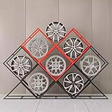 asdchZen Robuster Felgenhalter Für Fahrzeuge, 10Er-Set Felgenständer Aus...