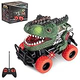Delycazy Dinosaurier Auto Spielzeug, Kinder Ferngesteuertes Dinosaurier...
