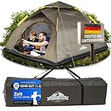 ACTIVE SPARK Pop up Zelt [Wurfzelt] 2-3 Personen wasserdicht - Mit...