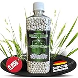 3000 Airsoft Premium Bio BBS 6 mm 0,25 g Flasche Fritz-Cell biologisch...